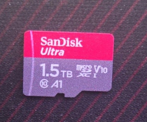 SanDisk Ultra 1.5TB MicroSDカード