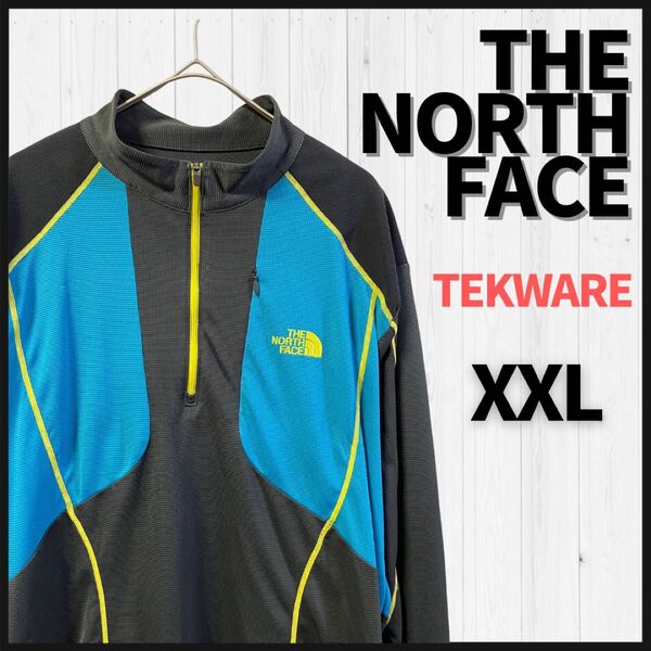 THE NORTH FACE 長袖Tシャツ XXL TEKWARE ビッグサイズ テックウェア