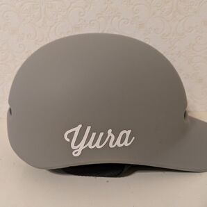 自転車 ヘルメット お名前 カッティング ステッカー ネーム