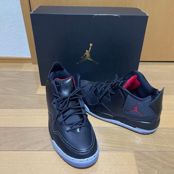 NIKE AIR Jordan ジョーダン コートサイド23 ブラック レッド 27.5センチ