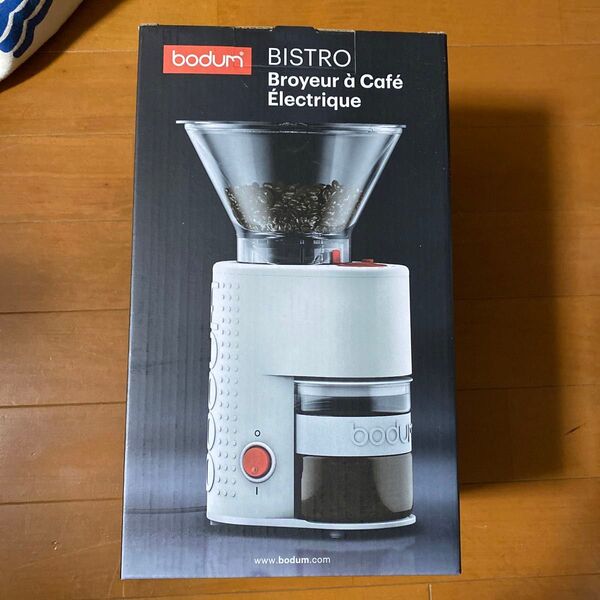BISTRO 電気式コーヒーグラインダー 10903-913JP-3 (オフホワイト)