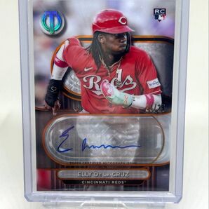 2024 Topps Tribute Elly De La Cruz Autograph Orange RC AUTO /25