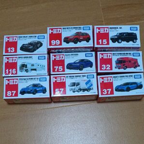 トミカ9台セット未使用新品シュリンク付き