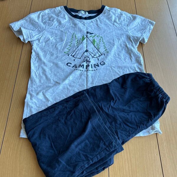 パジャマ 150 半袖&七分丈