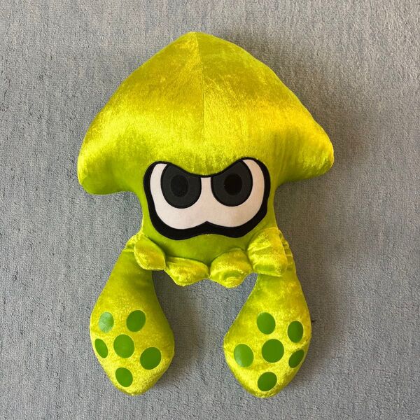 スプラトゥーン イカ ぬいぐるみ グリーン