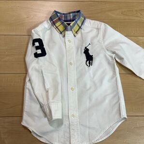 Ralph Lauren 3T ホワイトシャツ