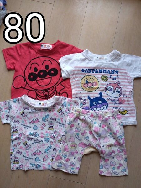 アンパンマンTシャツ パンツセット
