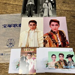 テレホンカードと写真セット 一路真輝 天国と地獄 TAKEOFF 宝塚歌劇団