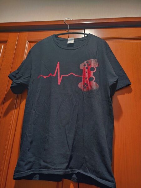 PORT&COMPANY 半袖 プリント Tシャツ サイズM ブラック