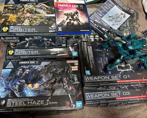 30MM ARMOREDCORE Ⅵ まとめ売り PS5 プラモデル