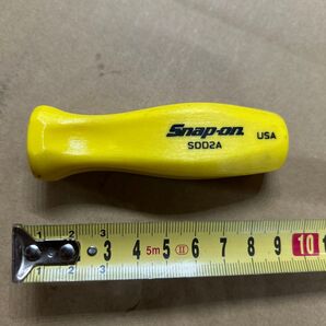 スナップオン Snap-on 旧グリップ プラスチックグリップ ドライバーグリップ 中 イエロー