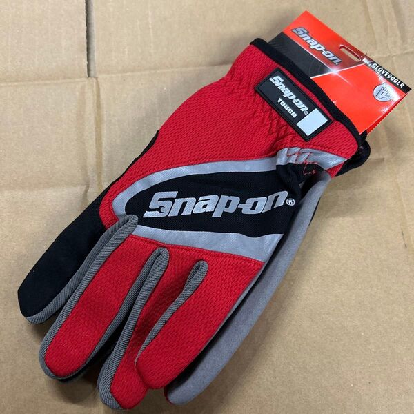 スナップオン Snap-on GLOVE900LR 作業グローブメッシュ レッド Lサイズ USモデル