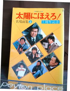  Taiyou ni Hoero name place surface compilation 2 7 anniversary commemoration photoalbum Showa era 54 year issue rare * records out of production retro . price strike goods .. drama stone .. next .