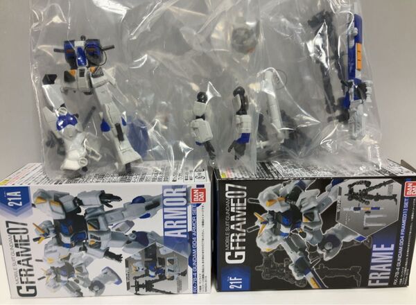 Gフレーム07 ガンダム 4号機 /アーマーセット+フレームセット 機動戦士ガンダム