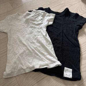 半袖シャツ2枚セット110 中古