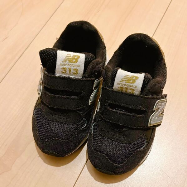 ニューバランスNew balance313 13cm ブラック ベビー・キッズシューズ