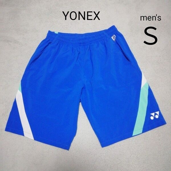YONEX ヨネックス バドミントン ハーフパンツ S ブルー ゲームウェア
