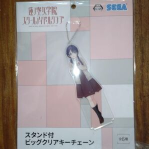 ラブライブ!蓮ノ空女学院スクールアイドルクラブ スタンド付ビッグクリアキーチェーン 村野さやか アクリルスタンド アクスタ