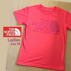 【セール】THE NORTH FACE ノースフェイス レディース Tシャツ 半袖 ロゴ M