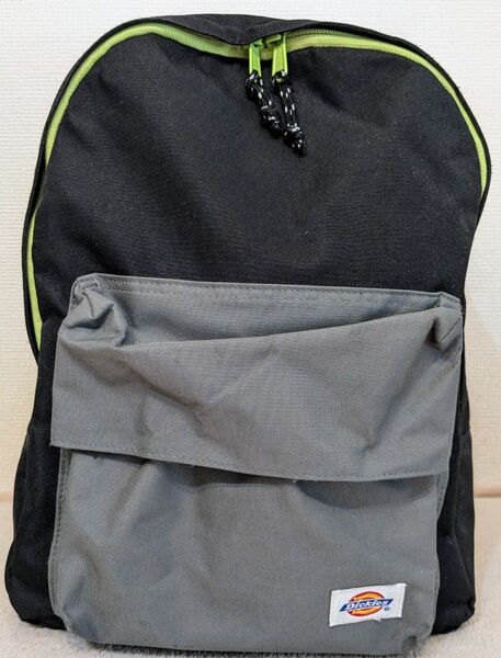 Dickies リュックサック 黒MサイズDICKIESロゴ入りリュック