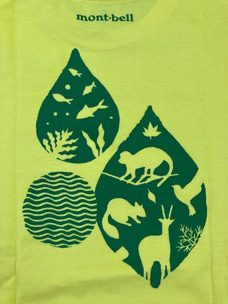 美品 新品未使用 モンベル 半袖Tシャツ