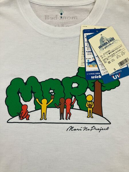 タグ付き未使用 美品 モンベル 半袖Tシャツ