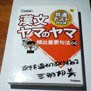 漢文 共通テスト対策 ヤマのヤマ 頻出重要句法66 三羽邦美