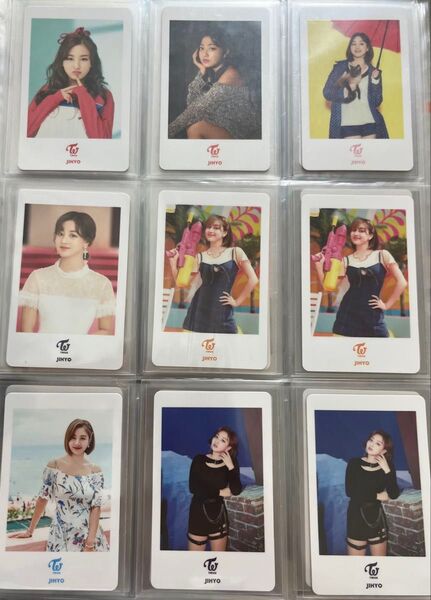 TWICE ジヒョ フォトカード トレカ セット