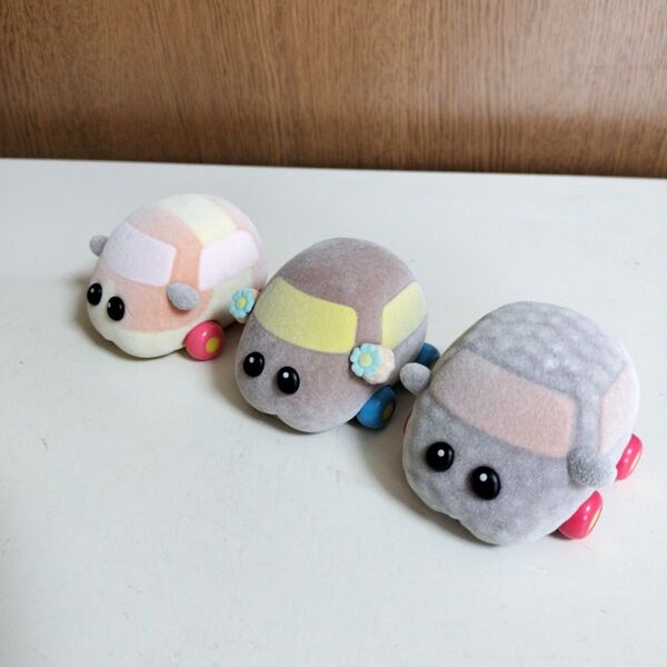 PUI PUI モルカー ふわっとコロコロミニカー ポテト テディ チョコ プイプイモルカー 3体セット