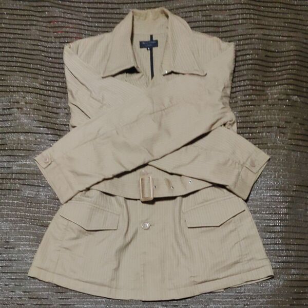 【POWER TO THE PEOPLE】 ジャケット コート ベージュ 春物 メンズ Lサイズ