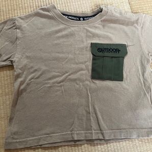 OUTDOOR PRODUCTS Tシャツ 90ベージュ