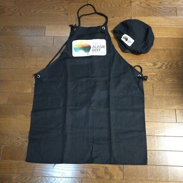 TRUE AUSSIE BEEF エプロンと帽子セット