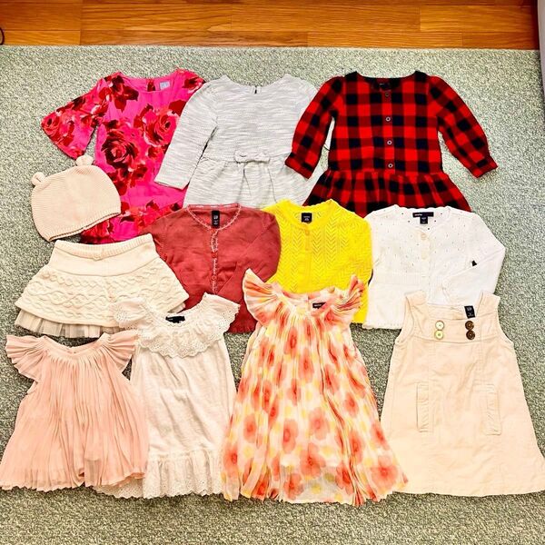 まとめ売り babygap ベビーギャップ 12点 80 90 春夏秋服 ワンピース トップス 子供服