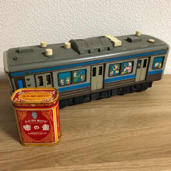 昭和レトロ アルプス商事 おはなし電車 おはなしでんしゃ おもちゃ 玩具 アルプス 味の素 ビンテージ ジャンク品