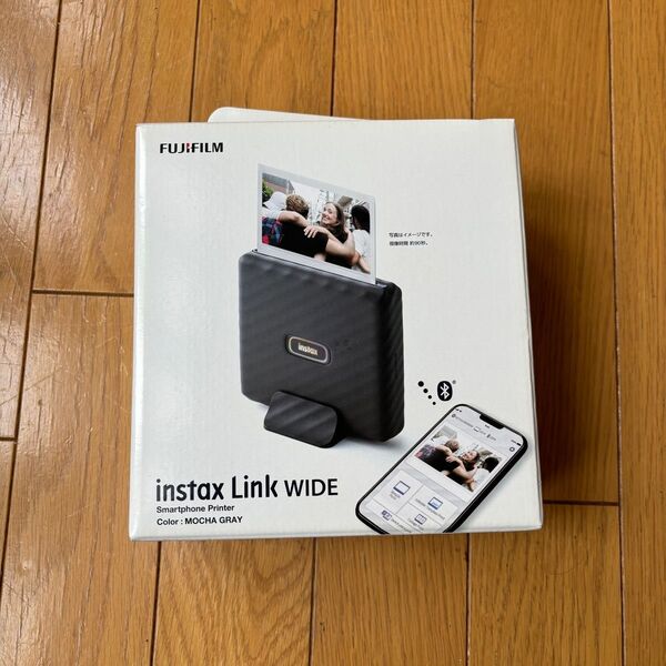 スマートフォン用プリンター"チェキ" instax Link WIDE モカグレイ