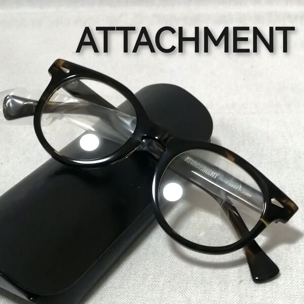 ♂♀新品・サングラス【ATTACHMENT】ブラウン 日本製