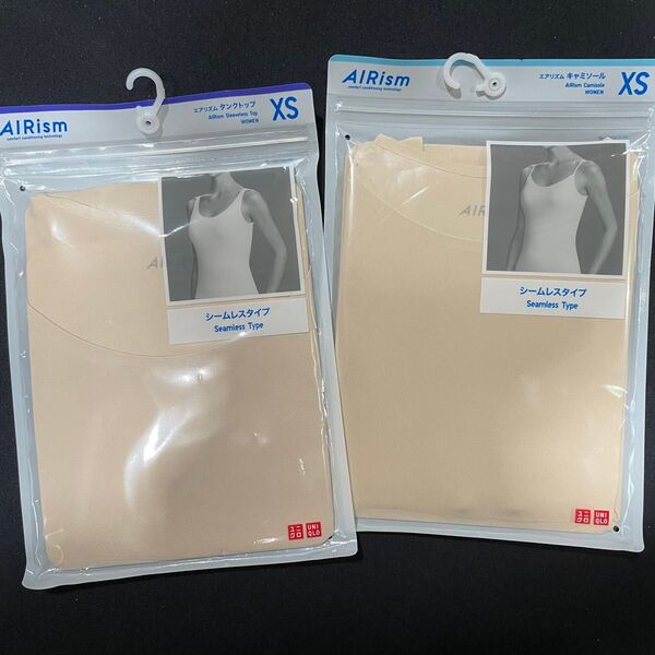 ◆新品未使用◆ ユニクロ シームレスタンクトップ&キャミソール