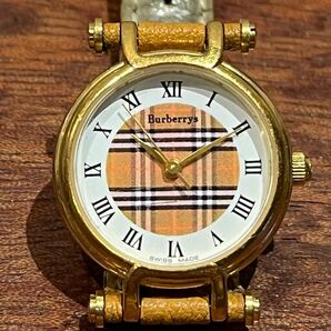 Burberrys バーバリーズ 11200L レディース クォーツ腕時計 ノバチェック 稼働品