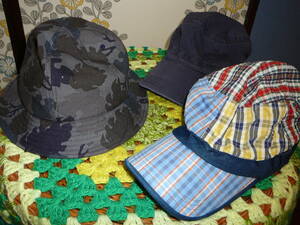 ビームス購入　帽子　３個組