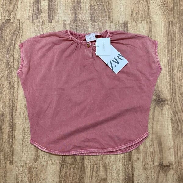 ZARA トップス Tシャツ 95 100 未使用 タグ付き 子ども服100