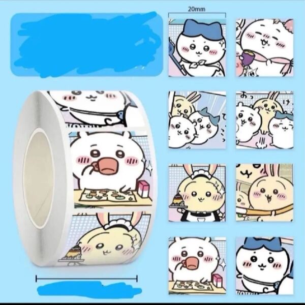 No#13 新CYKW四角可愛いタイプシール 美品早い者勝ち 1ロールのみ配送¥550