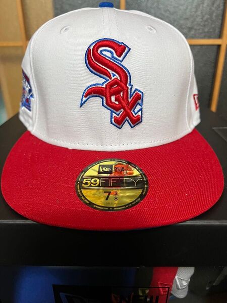 NEWERA MLB HATSTORE別注 59FIFTY シカゴホワイトソックス 73/8