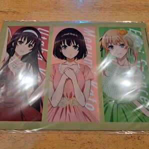 クリアファイル 集合 A4クリアファイル2種セット 「冴えない彼女の育てかた♭ 冴えカノ♭SHOP2017」