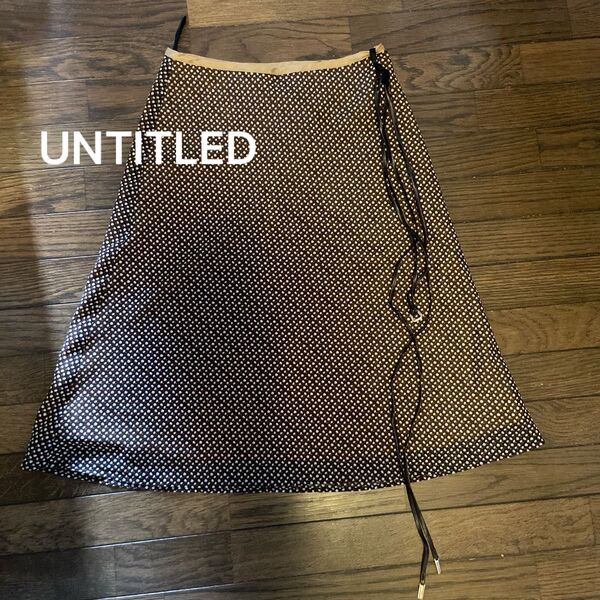 UNTITLED 膝丈スカート 1