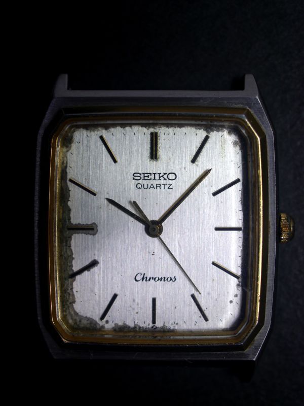 電池交換済み】SEIKO Chronos セイコー クロノス デイデイト