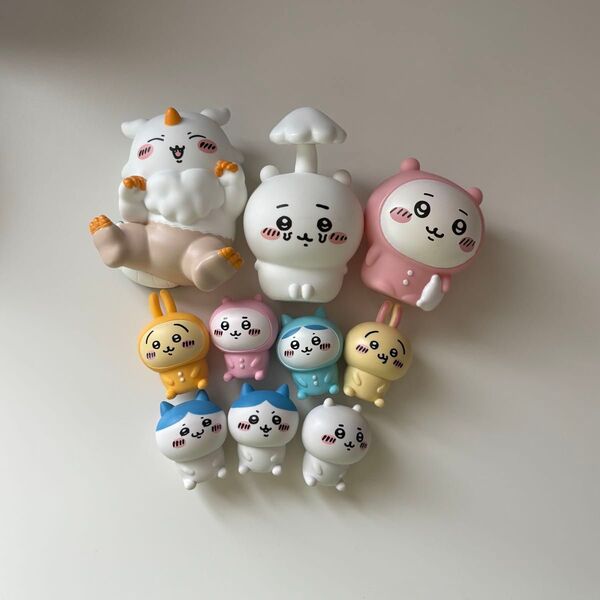 ちいかわ ソフビ フィギュア 人形 セット あのこ ハチワレ うさぎ ちいかわフレンズ