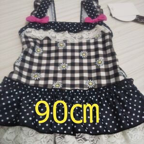 新品タグ付 女の子ワンピース水着