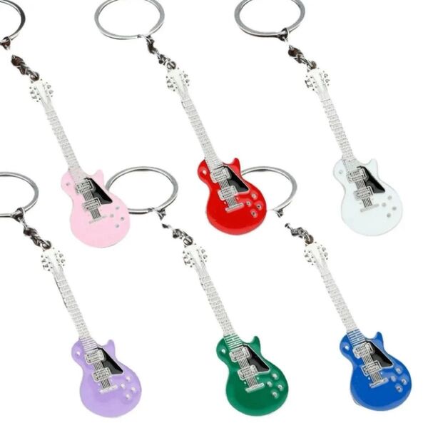 エレキギター Fender ギター レスポール キーホルダー ギター フェンダー キーリング キーチャーム バンド