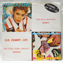 RAP45★The Real Roxanne / Respect★The Todd Terry Project / Weekend★ドイツ盤7インチ MURO KOCO_画像1