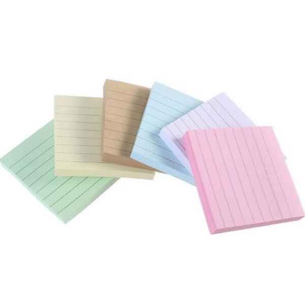 付箋 小さい メモ帳 貼れる 75x75mm ミニメモ帳 可愛い 小さいメモ帳 弱粘着 12冊セット